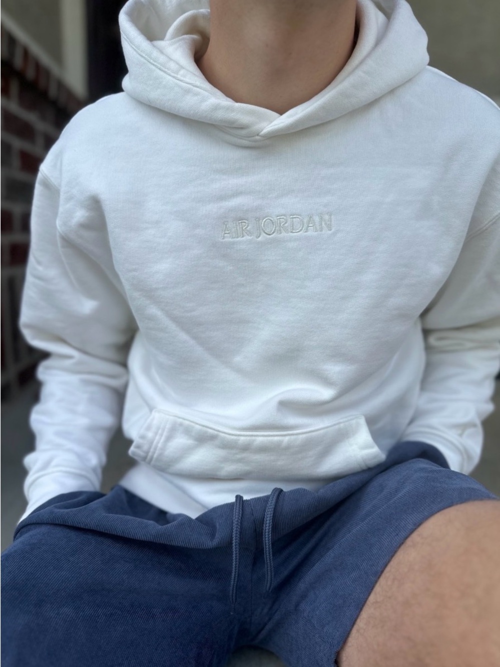 White Air Jordan Hoodie